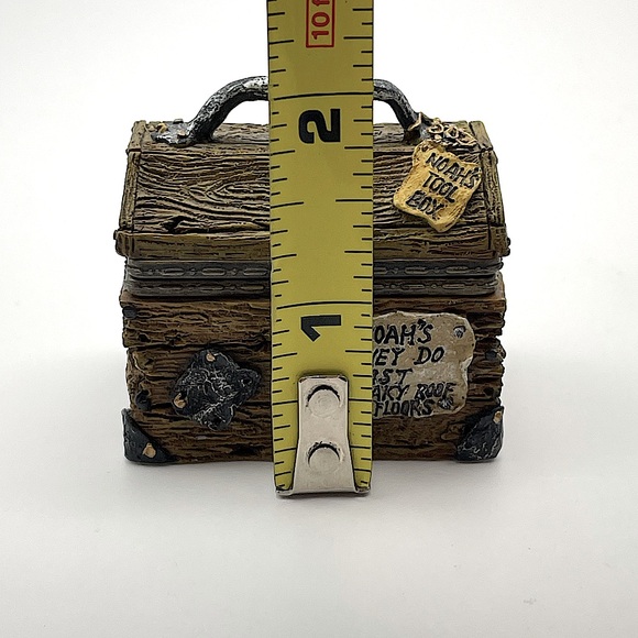 The Boyds Collection, 1999, Trinket Box, Noah’s Toolbox with Tool Tray and Mouse - Picture 15 of 15